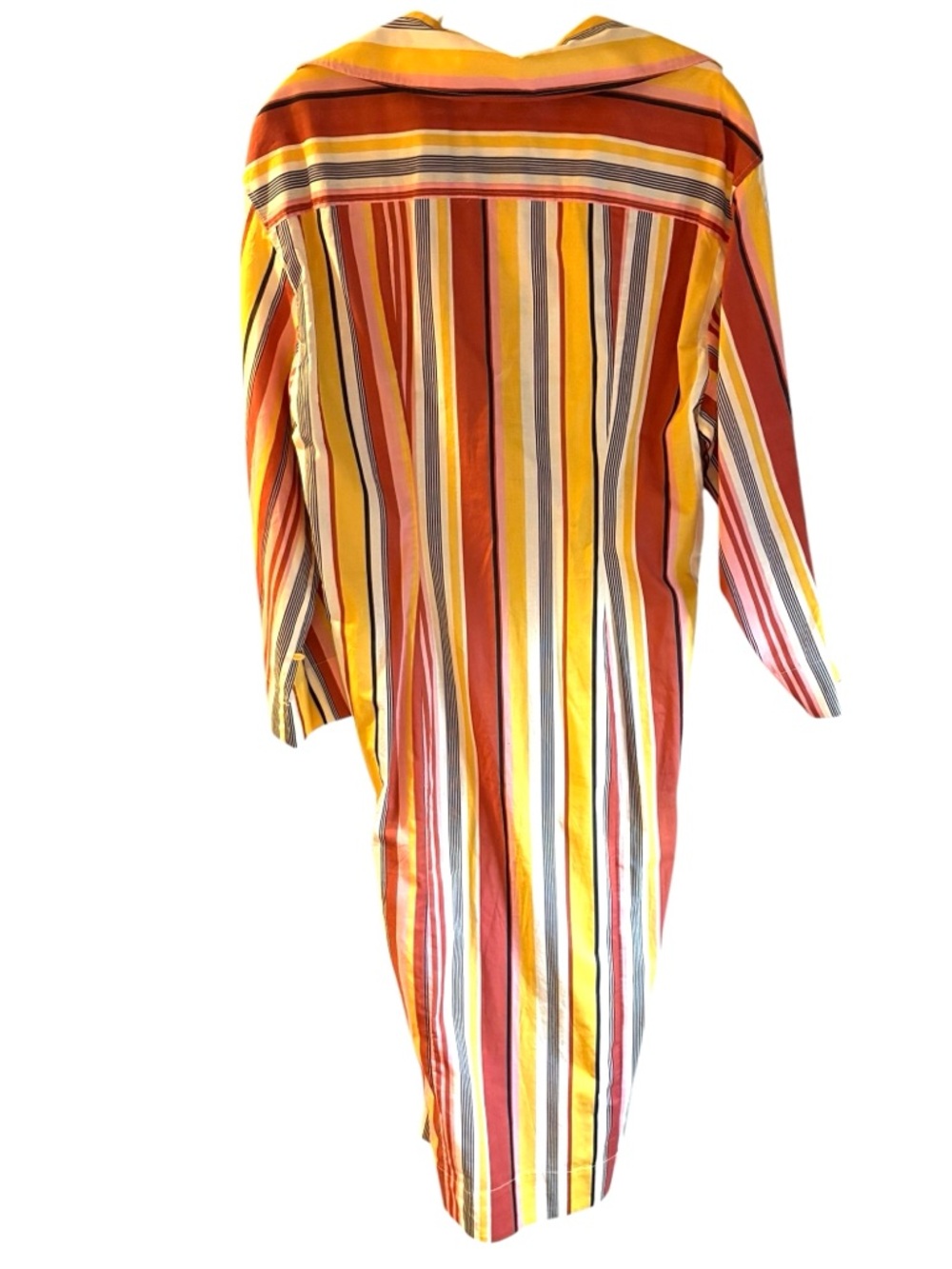 ZARA ZW NWT Collection Striped Cotton Shirt Dress in Sz XS - Picture 6 of 8
